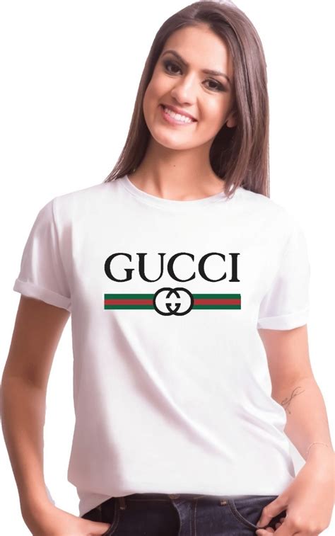 camiseta gucci feminina replica|gucci t shirt real.